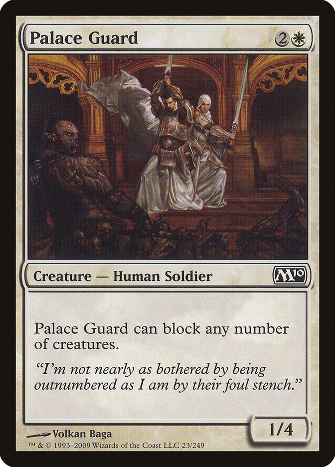 Palace Guard [Magic 2010] Magic: The Gathering