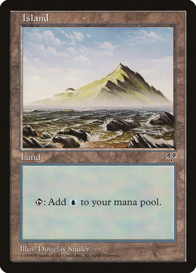 Island (337) [Mirage] Magic: The Gathering