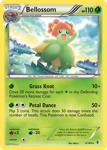 Bellossom (4/149) [Black & White: Boundaries Crossed] Pokémon