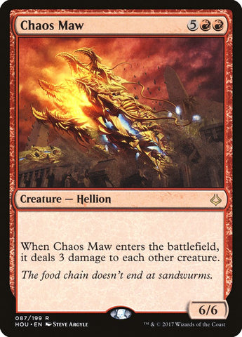 Chaos Maw [Hour of Devastation] Magic: The Gathering