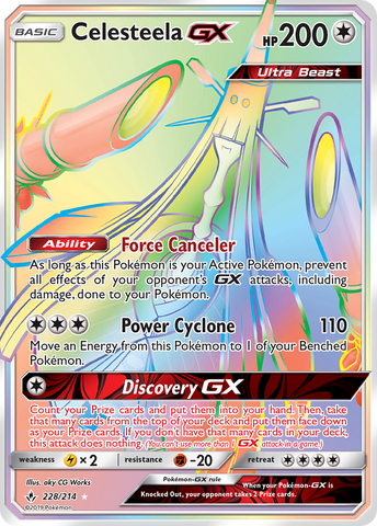 Celesteela GX (228/214) [Sun & Moon: Unbroken Bonds] Pokémon