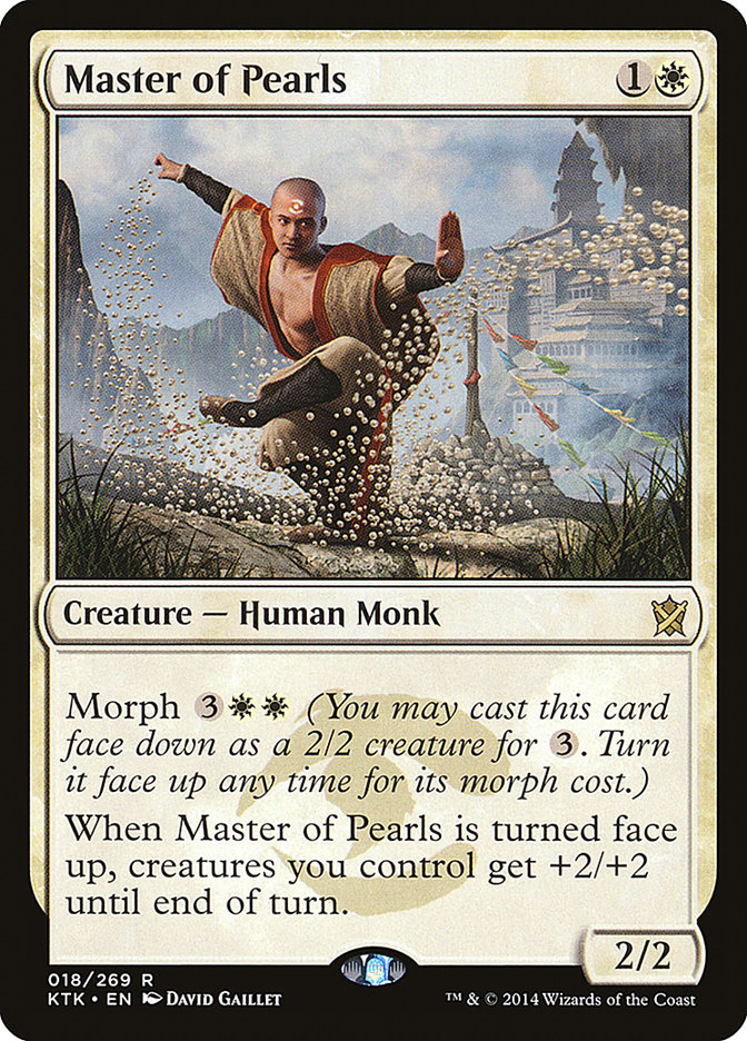 Master of Pearls [Khans of Tarkir] Magic: The Gathering