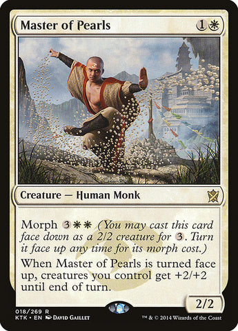 Master of Pearls [Khans of Tarkir] Magic: The Gathering