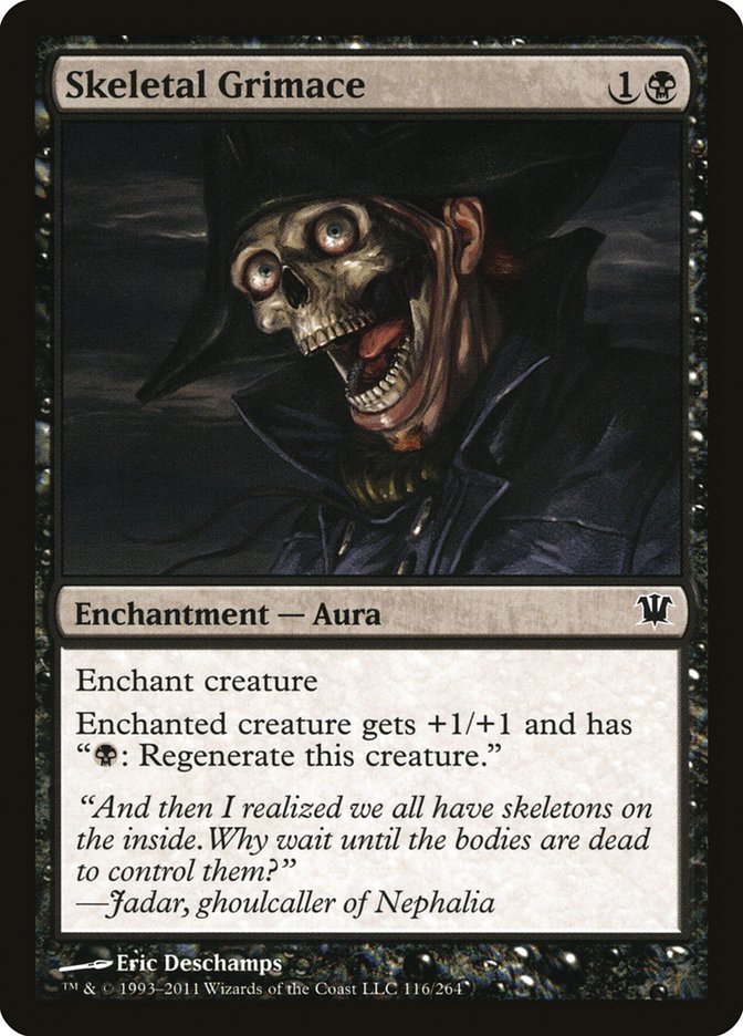 Skeletal Grimace [Innistrad] Magic: The Gathering