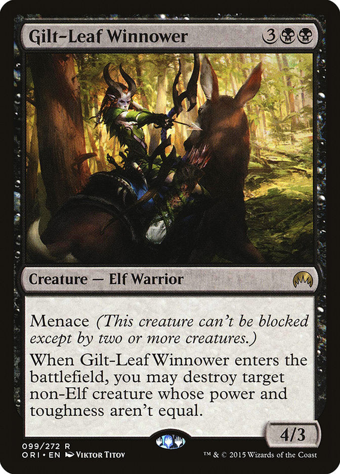 Gilt-Leaf Winnower [Magic Origins] Magic: The Gathering