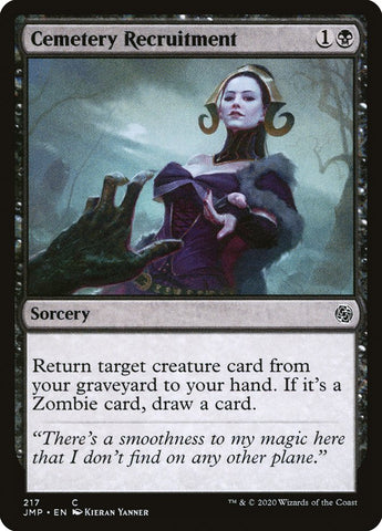 Cemetery Recruitment [Jumpstart] Magic: The Gathering