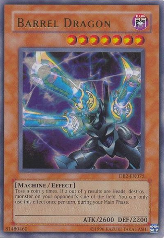 Barrel Dragon [DB2-EN072] Ultra Rare Yu-Gi-Oh!