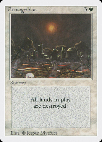 Armageddon [Revised Edition] Magic: The Gathering