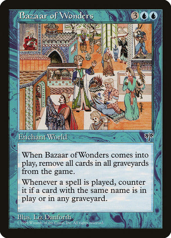 Bazaar of Wonders [Mirage] Magic: The Gathering