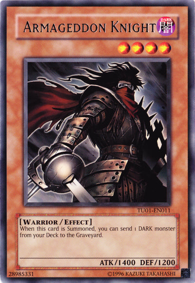 Armageddon Knight [TU01-EN011] Rare Yu-Gi-Oh!