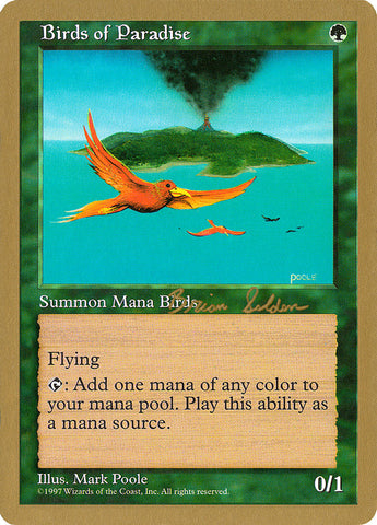 Birds of Paradise (Brian Selden) [World Championship Decks 1998] Magic: The Gathering