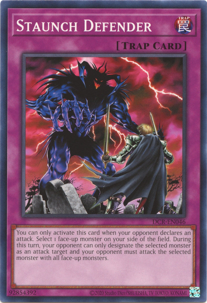Staunch Defender (25th Anniversary) [DCR-EN046] Common Yu-Gi-Oh!