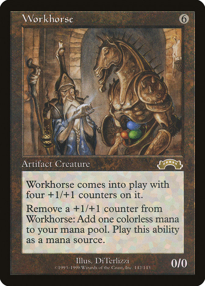 Workhorse [Exodus] Magic: The Gathering