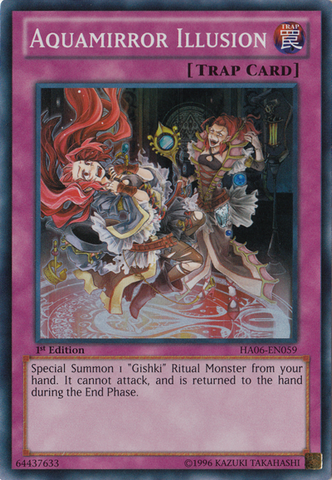 Aquamirror Illusion [HA06-EN059] Super Rare Yu-Gi-Oh!