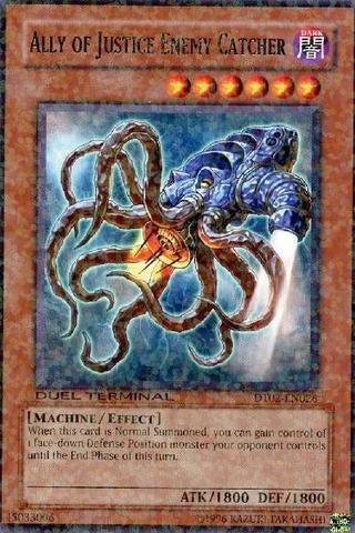 Ally of Justice Enemy Catcher [DT02-EN026] Rare Yu-Gi-Oh!