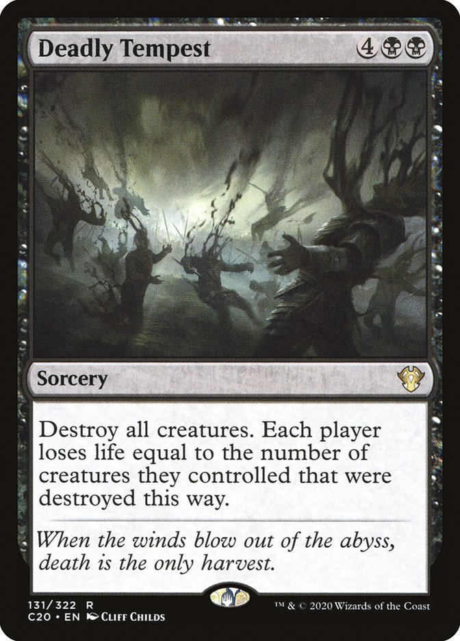 Deadly Tempest [Commander 2020] Magic: The Gathering