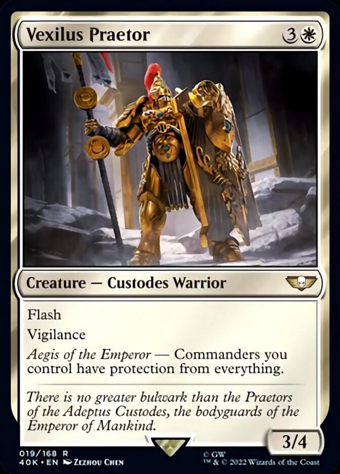 Vexilus Praetor [Warhammer 40,000] Magic: The Gathering