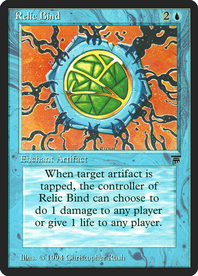 Relic Bind [Legends] Magic: The Gathering