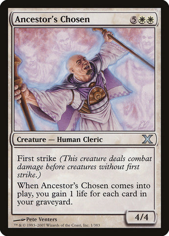 Ancestor's Chosen [Tenth Edition] Magic: The Gathering