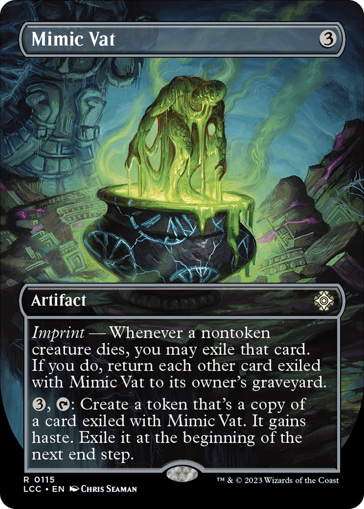 Mimic Vat (Borderless) [The Lost Caverns of Ixalan Commander] Magic: The Gathering