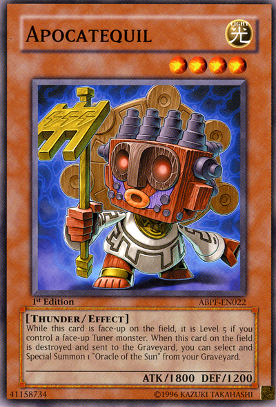 Apocatequil [ABPF-EN022] Common Yu-Gi-Oh!
