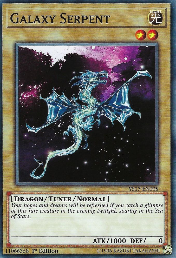 Galaxy Serpent [YS17-EN005] Common Yu-Gi-Oh!