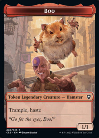 Boo Token [Commander Legends: Battle for Baldur's Gate Tokens] Magic: The Gathering