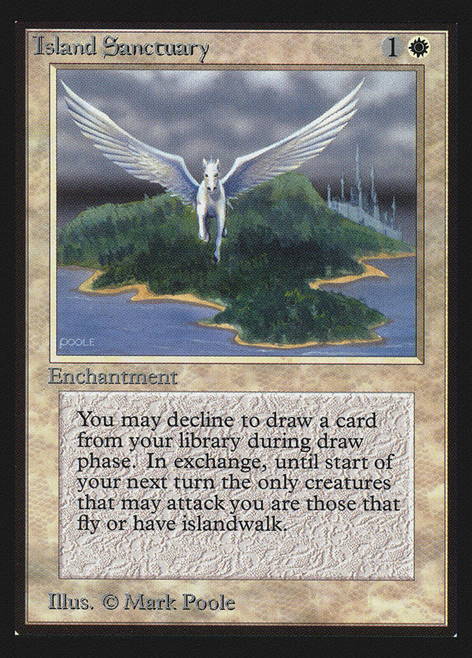 Island Sanctuary [Collectors' Edition] Magic: The Gathering
