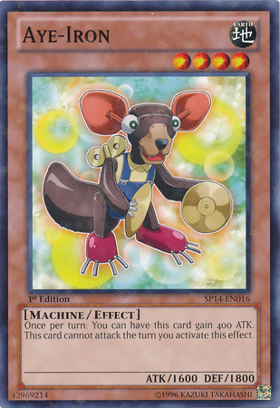 Aye-Iron [SP14-EN016] Starfoil Rare Yu-Gi-Oh!