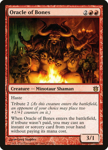 Oracle of Bones [Born of the Gods] Magic: The Gathering
