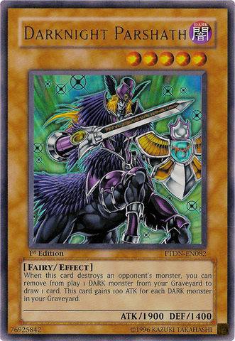 Darknight Parshath [PTDN-EN082] Ultra Rare Yu-Gi-Oh!