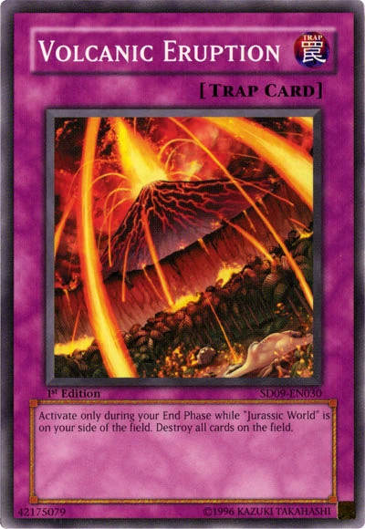 Volcanic Eruption [SD09-EN030] Common Yu-Gi-Oh!