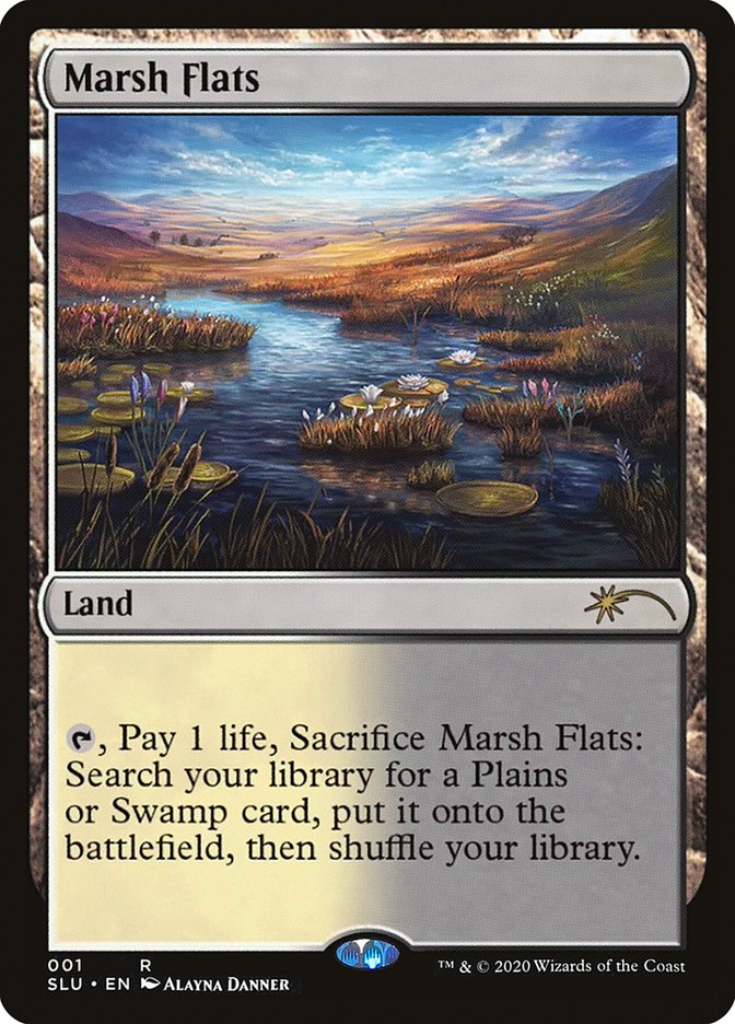 Marsh Flats [Secret Lair: Ultimate Edition] Magic: The Gathering
