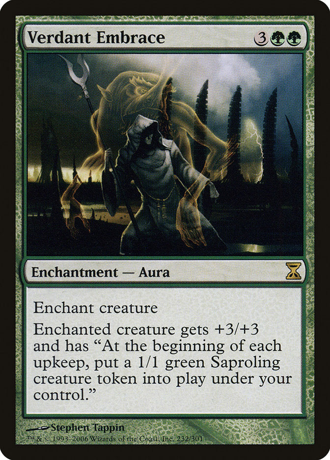 Verdant Embrace [Time Spiral] Magic: The Gathering
