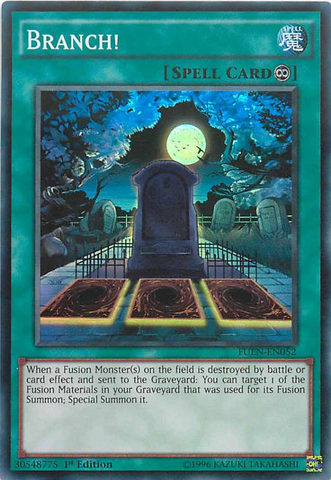 Branch! [FUEN-EN052] Super Rare Yu-Gi-Oh!