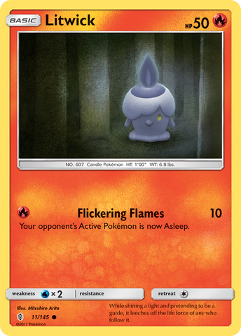 Litwick (11/145) [Sun & Moon: Guardians Rising]