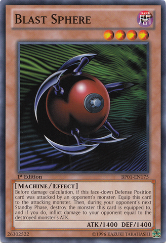 Blast Sphere [BP01-EN175] Common Yu-Gi-Oh!