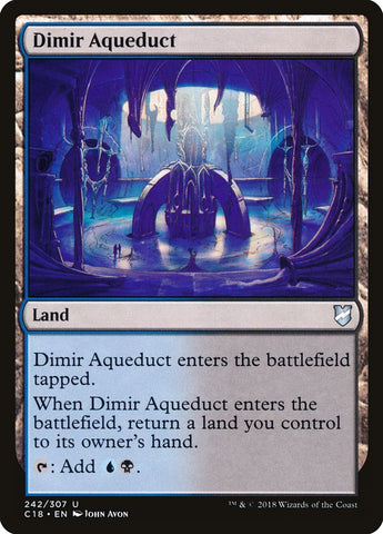 Dimir Aqueduct [Commander 2018] Magic: The Gathering