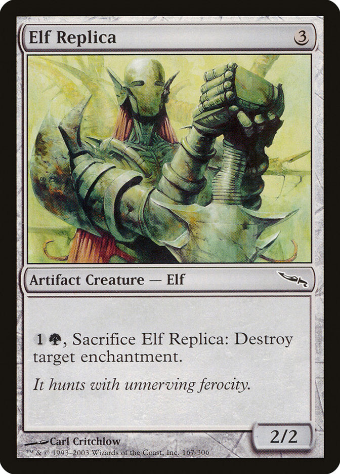 Elf Replica [Mirrodin] Magic: The Gathering