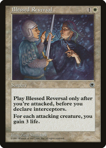 Blessed Reversal [Portal] Magic: The Gathering