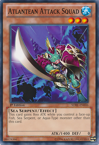 Atlantean Attack Squad [SDRE-EN006] Common Yu-Gi-Oh!