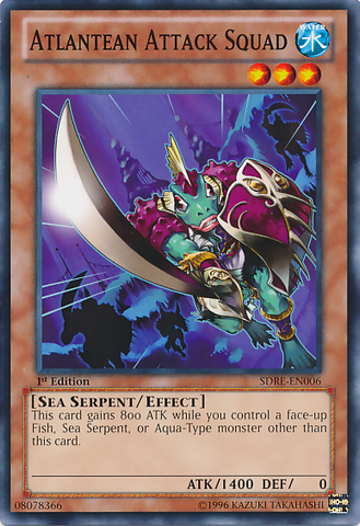 Atlantean Attack Squad [SDRE-EN006] Common Yu-Gi-Oh!