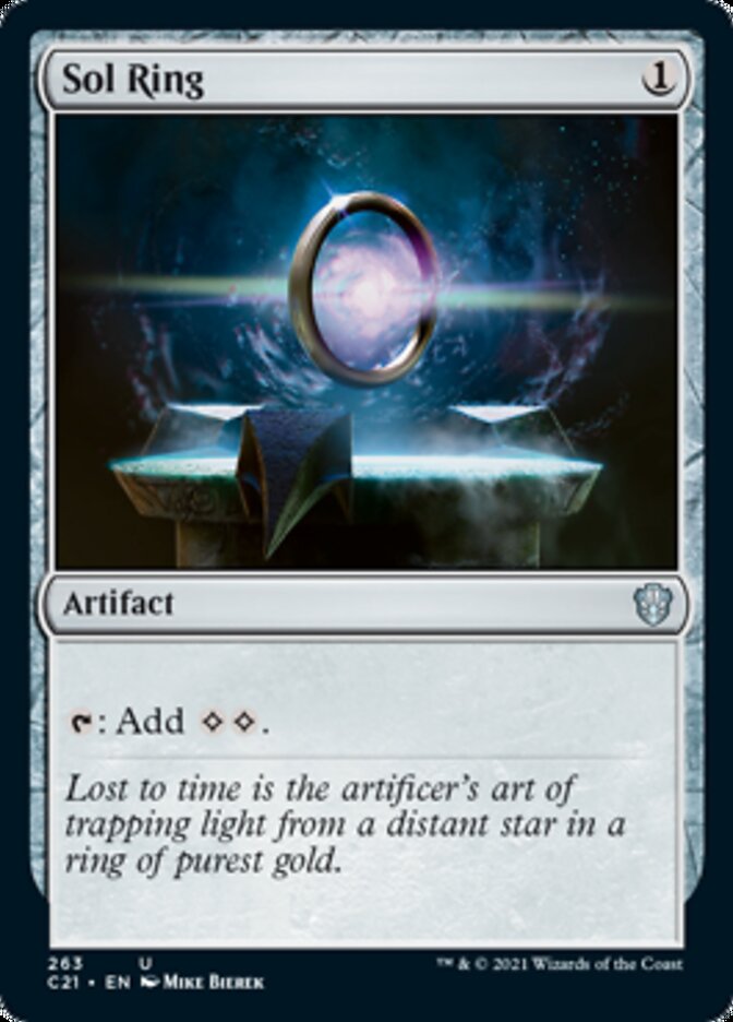 Sol Ring [Commander 2021] Magic: The Gathering