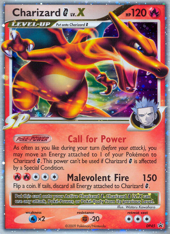 Charizard G LV.X (DP45) [Diamond & Pearl: Black Star Promos] Pokémon