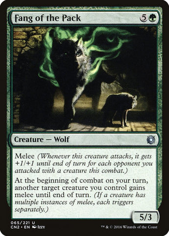 Fang of the Pack [Conspiracy: Take the Crown] Magic: The Gathering