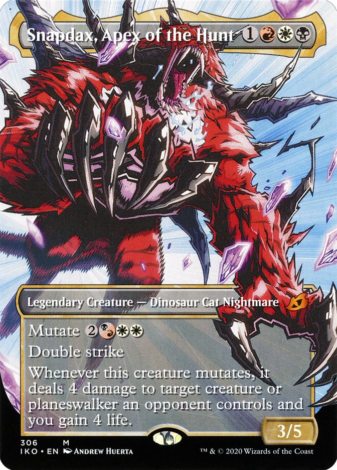 Snapdax, Apex of the Hunt (Showcase) [Ikoria: Lair of Behemoths] Magic: The Gathering