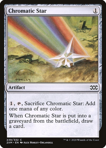 Chromatic Star [Double Masters] Magic: The Gathering