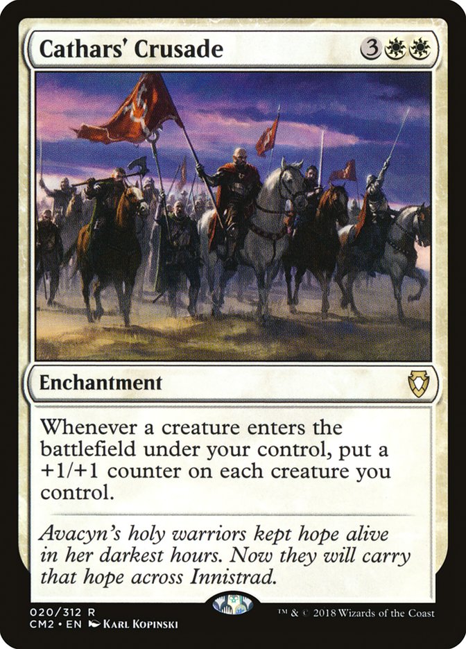 Cathars' Crusade [Commander Anthology Volume II] Magic: The Gathering