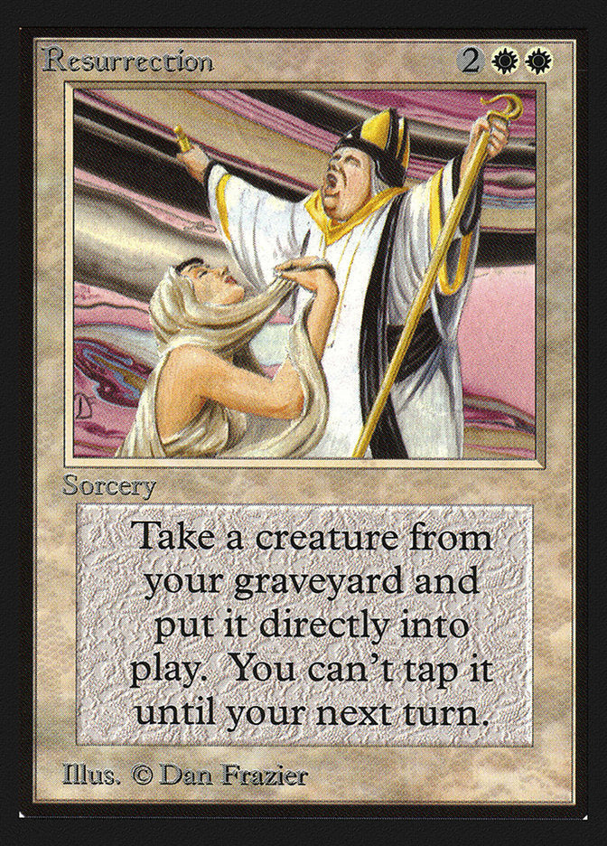 Resurrection [Collectors' Edition] Magic: The Gathering
