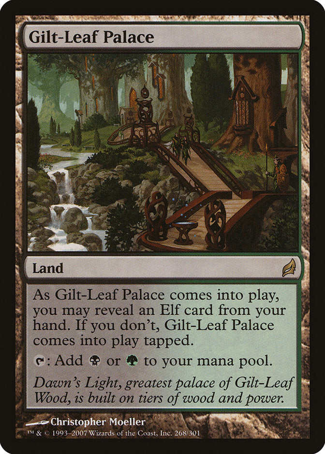 Gilt-Leaf Palace [Lorwyn] Magic: The Gathering